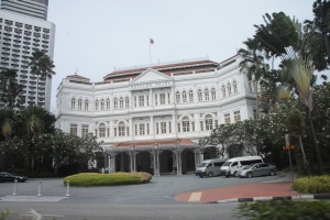 Singapur - hotel Raffles