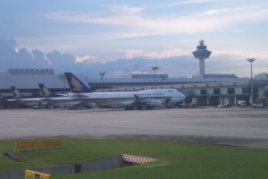 Singapur - letiště v Singapuru